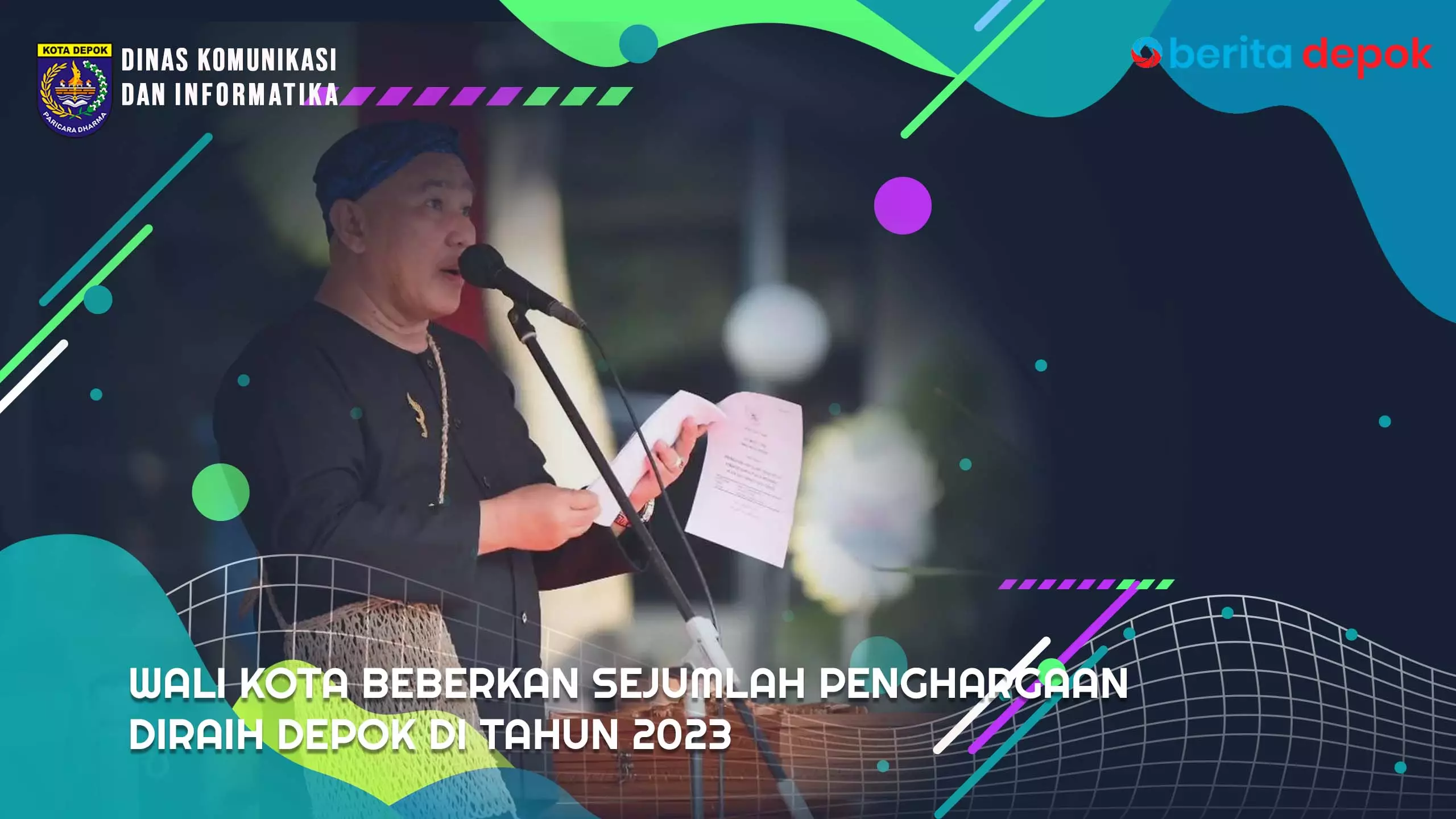 Video: Wali Kota Beberkan Sejumlah Penghargaan Diraih Depok di Tahun 2023