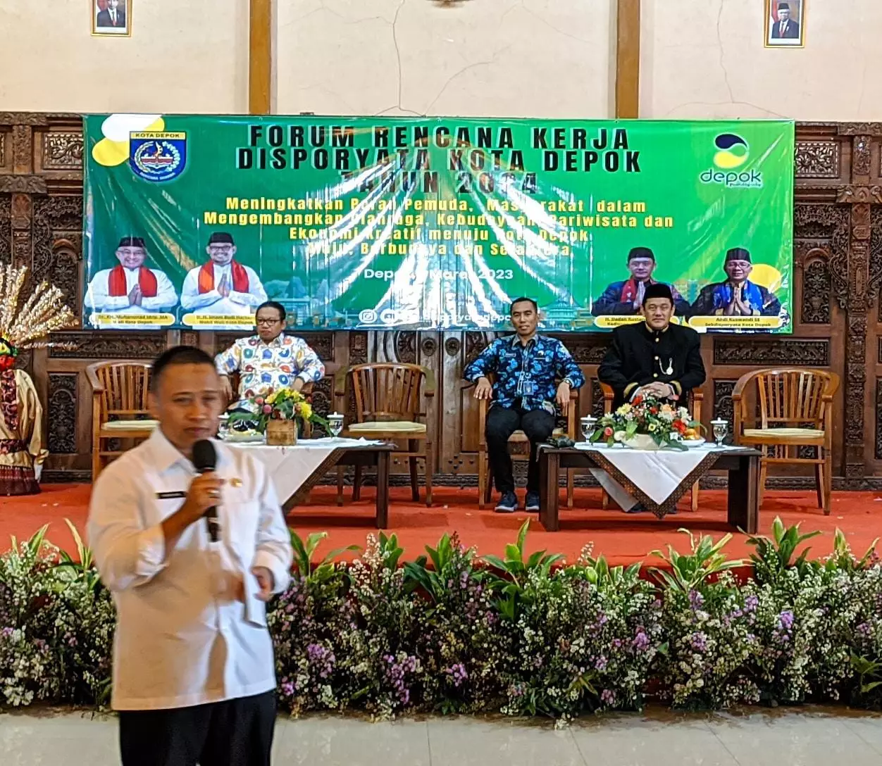 Sekda Minta Disporyata Kompak Jalankan Kegiatan Antar Bidang