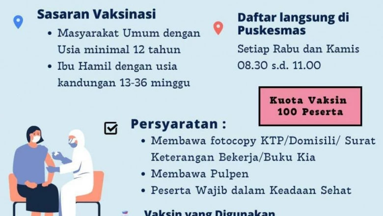 Puskesmas Cilodong Buka Layanan Vaksinasi Setiap Rabu-Kamis