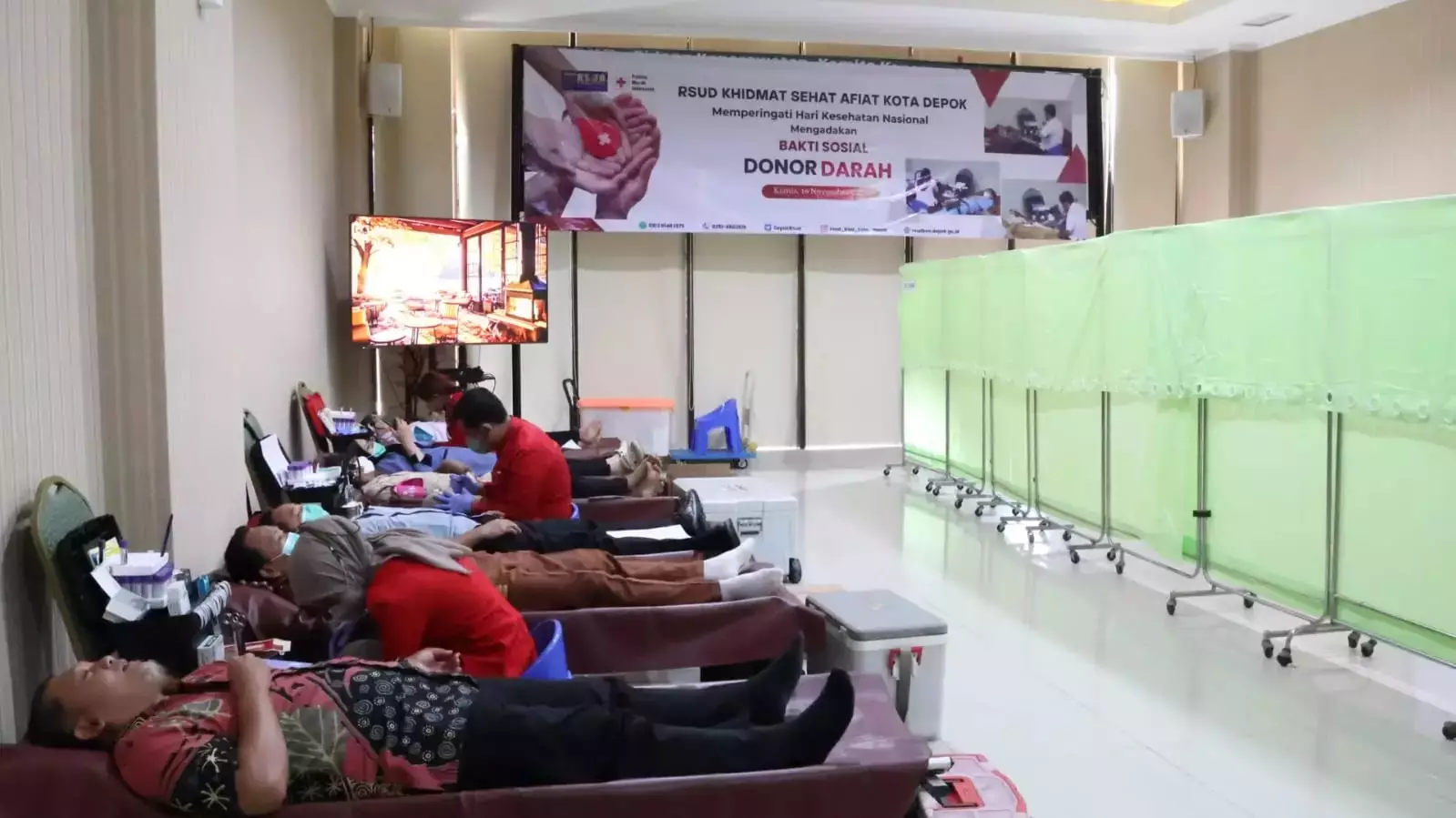 Kecamatan Beji Adakan Kegiatan Donor Darah Empat Kali Selama Ramadan