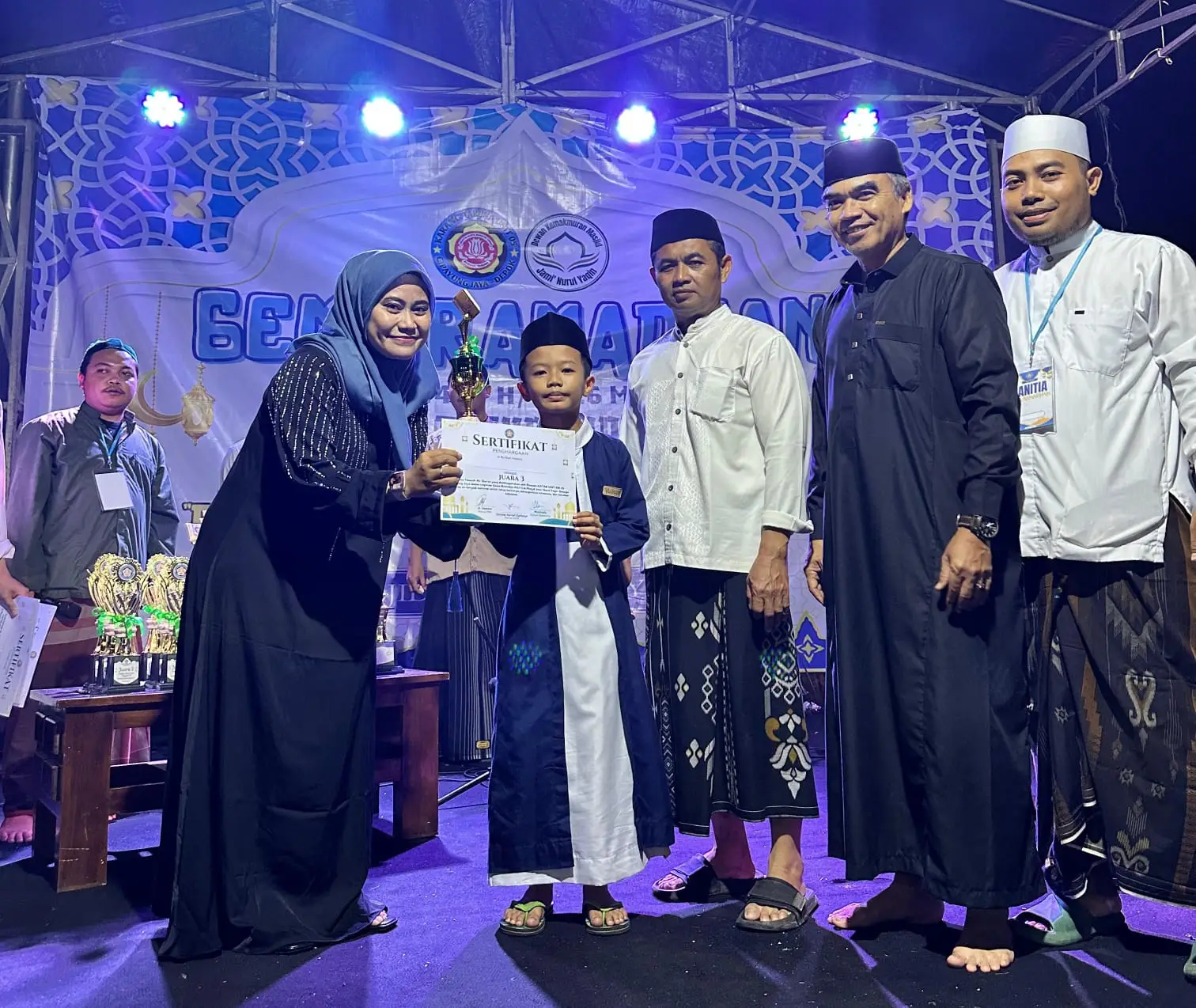 Semarak Gema Ramadan RW 05 Cipayung Jaya, 40 Anak Yatim Terima Santunan