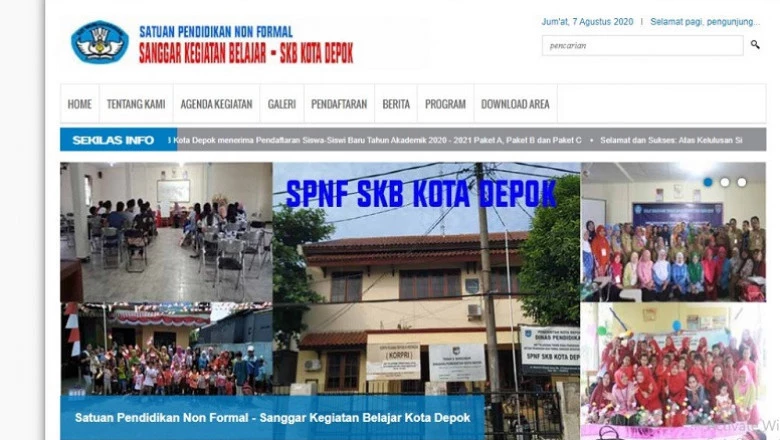 Penuhi Kebutuhan Informasi Masyarakat, SKB Depok  Luncurkan Website