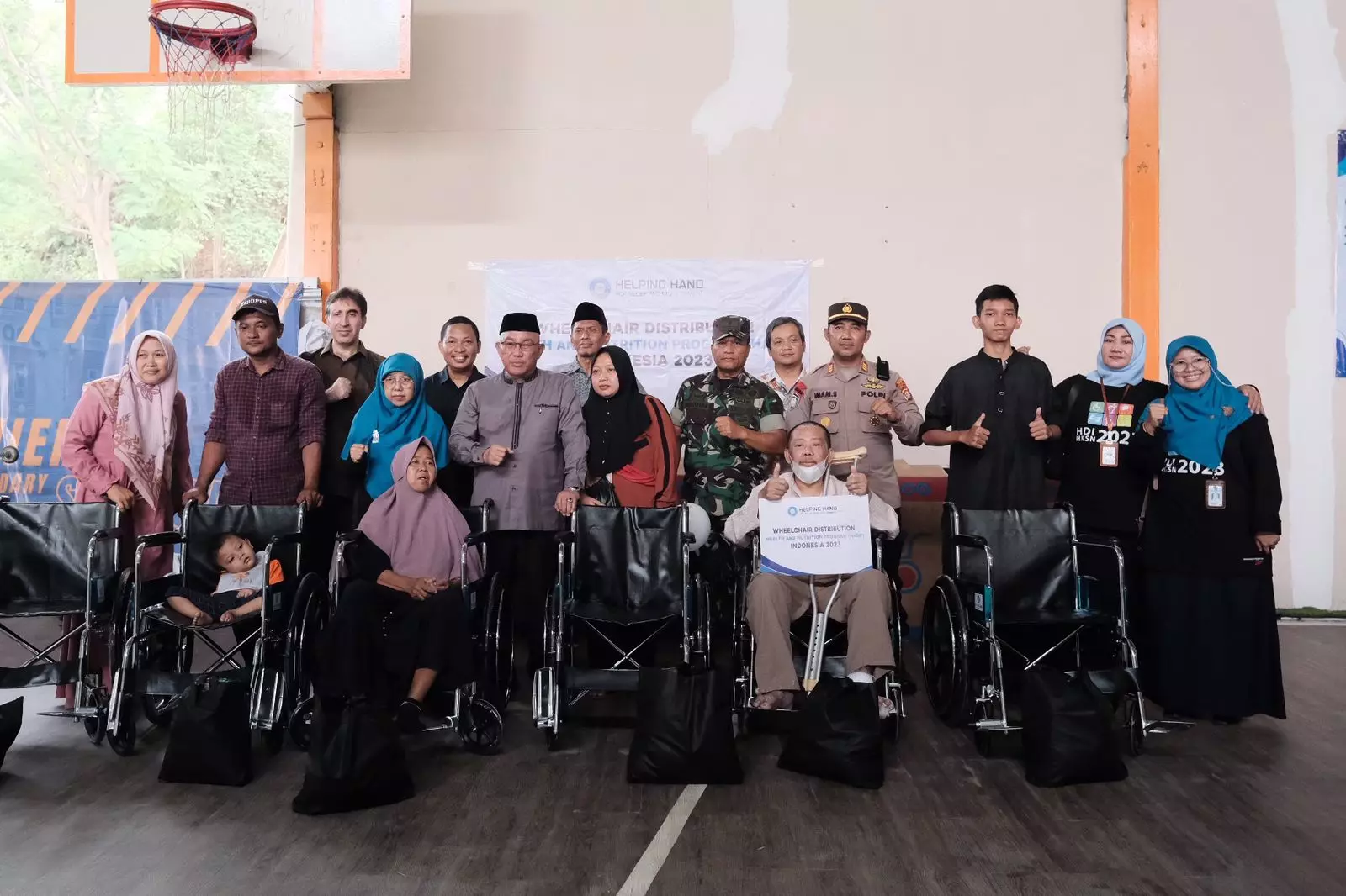 Peringati HDI dan HKSN 2023, Pemkot Depok Salurkan Puluhan Alat Bantu Disabilitas