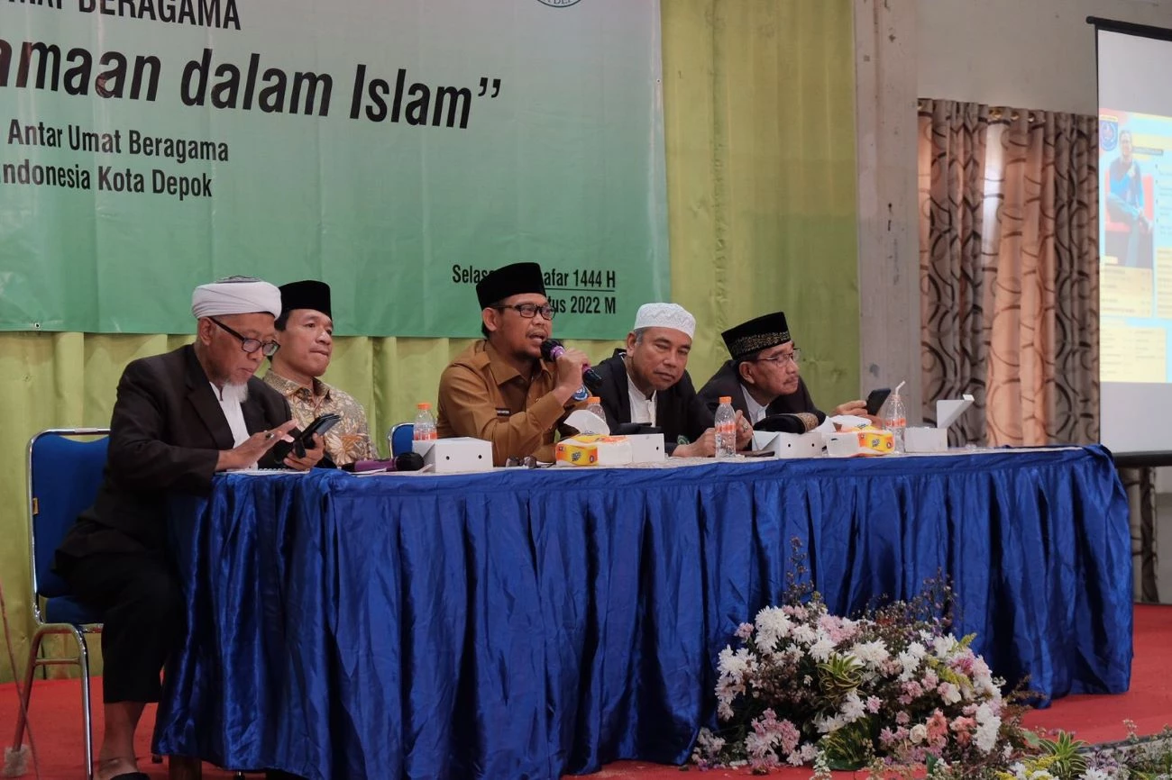 Wakil Wali Kota Jadi Narasumber Sarasehan Kerukunan Umat Beragama MUI Kota Depok