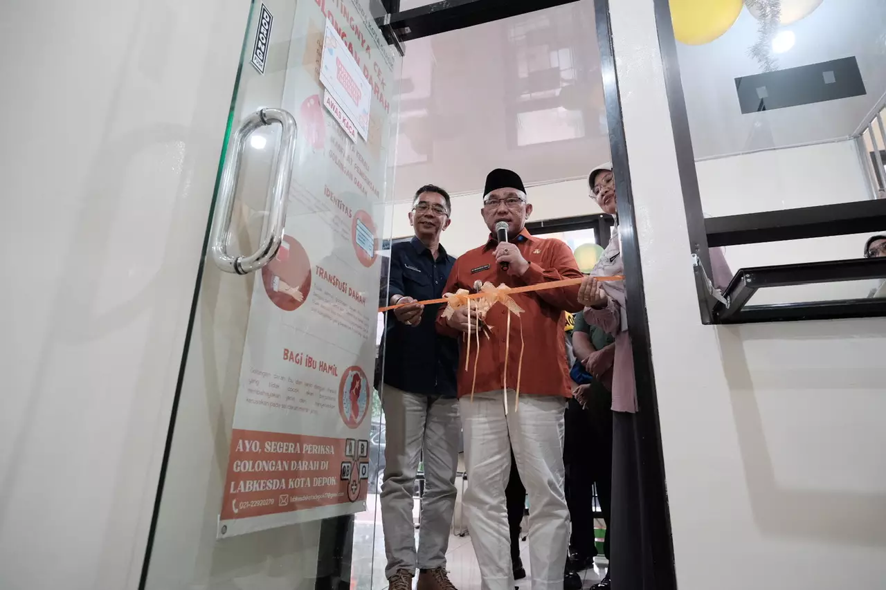 Wali Kota Resmikan Layanan Labkesling Depok