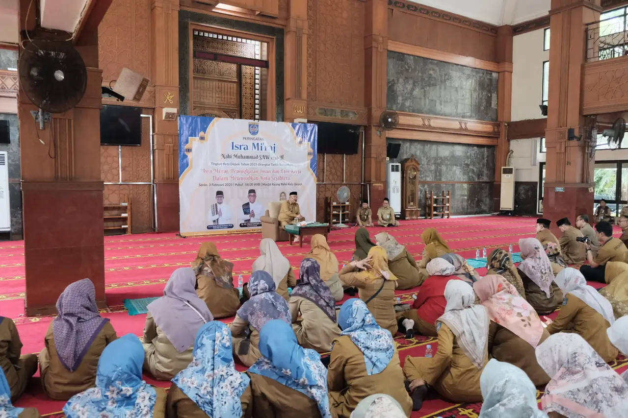 Pemkot Depok Gelar Peringatan Isra Miraj 1446 H