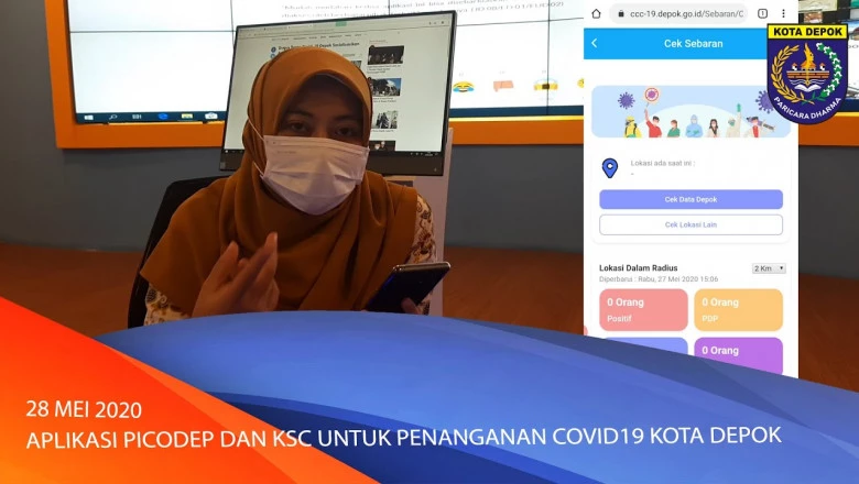 Aplikasi Picodep dan KSC Sebagai Acuan Informasi Penanganan Covid19 Kota Depok