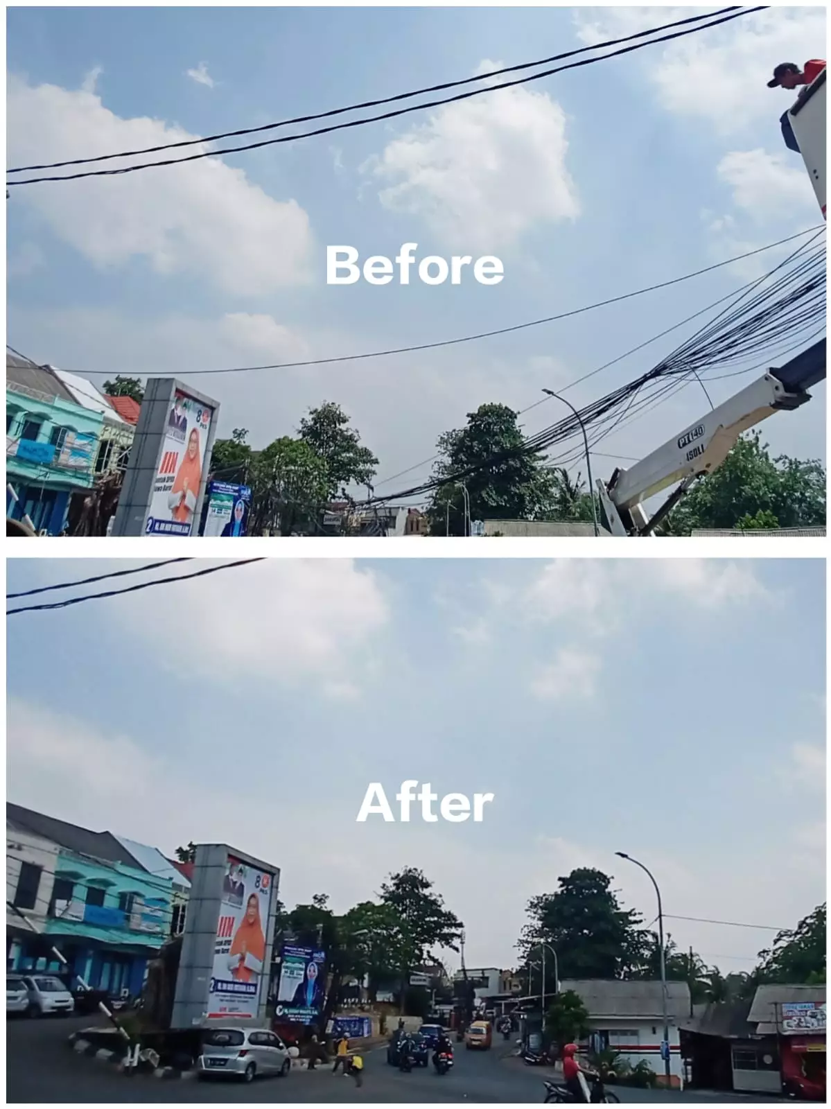 Penurunan Kabel Udara Tole Iskandar-Siliwangi Sudah Rampung 2.200 Meter