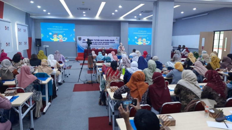 Disdik Depok Gelar Pelatihan Bagi Tutor dan  Guru PAUD