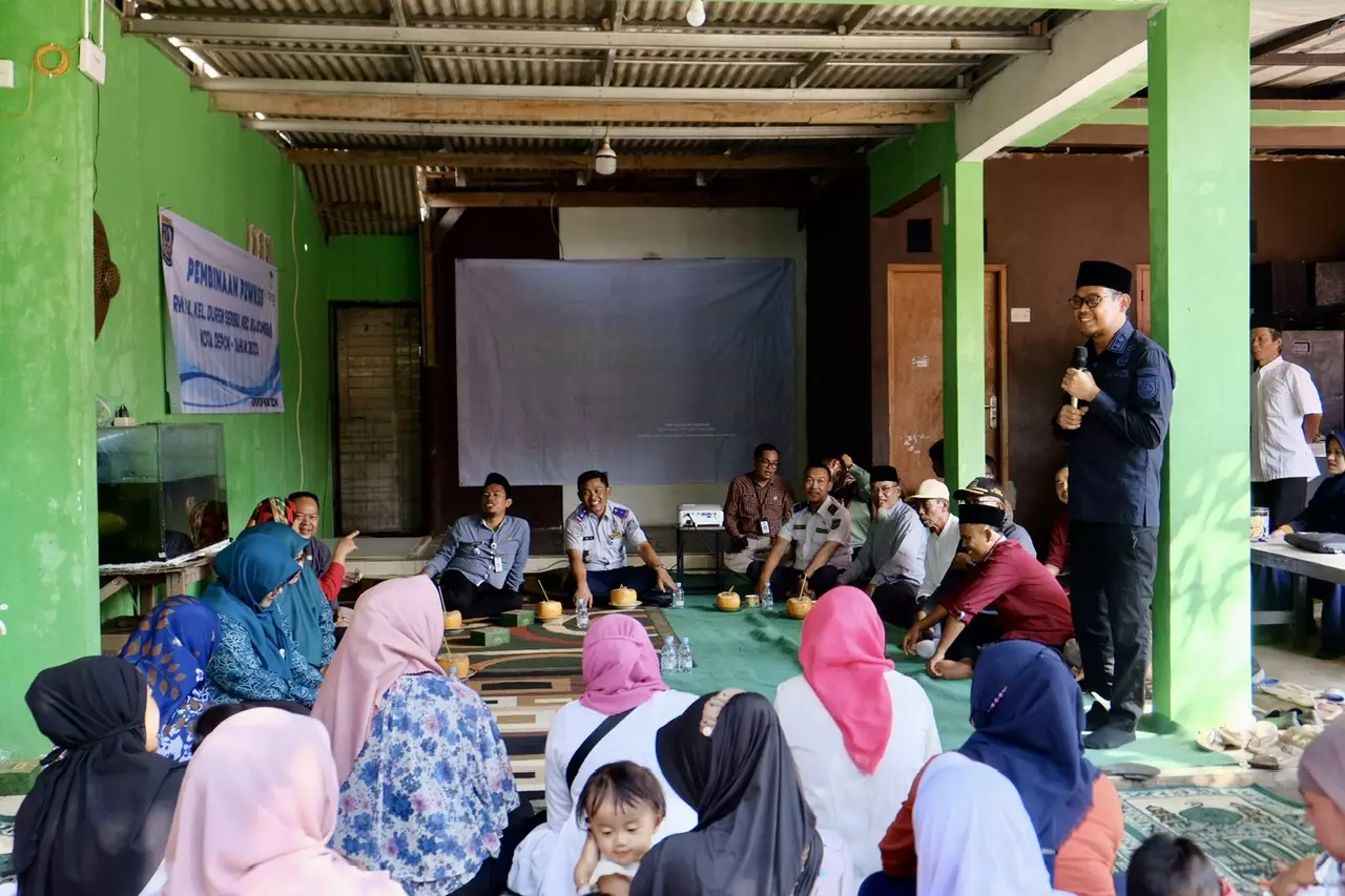 Wakil Wali Kota Hadiri Rakor P2WKSS di RW 04 Duren Seribu