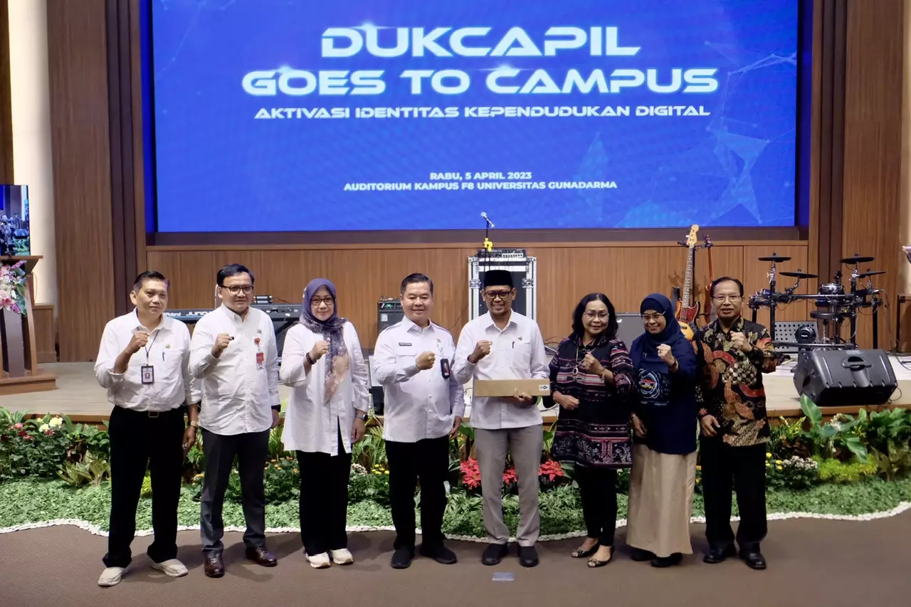 Wakil Wali Kota Hadiri Dukcapil Goes to Campus di Universitas Gunadarma