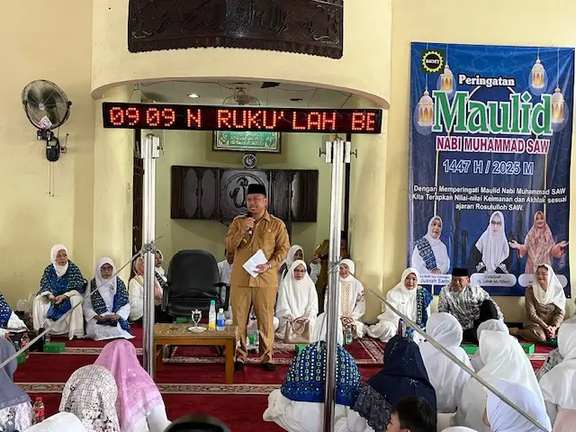 Hadiri Peringatan Maulid Nabi di Sukmajaya, Wali Kota Depok Sampaikan Sejumlah Program Strategis
