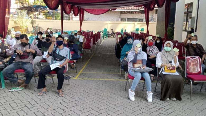 Kembali Dilanjutkan, Gebyar Vaksinasi di Sukmajaya Targetkan 1.000 Orang Per Hari