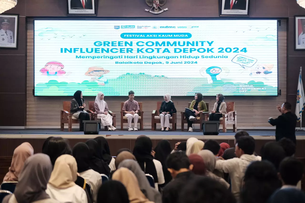 Plan International Indonesia Bersama Sejumlah Komunitas Gelar Festival Aksi Kaum Muda Depok