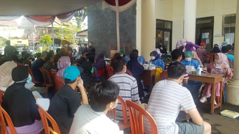 Gebyar Vaksinasi  Covid-19 di Kecamatan Sukmajaya Targetkan 3.000 Orang