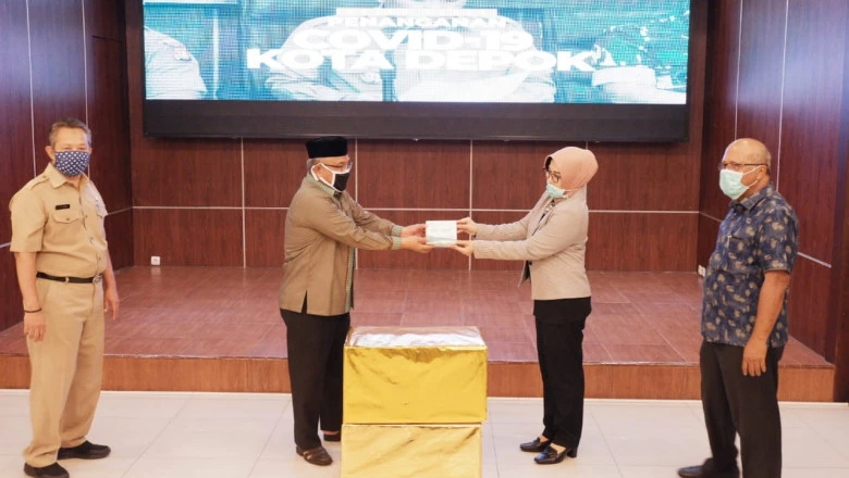 Depok Dapat  Bantuan 2.500 Alat Rapid Test Corona