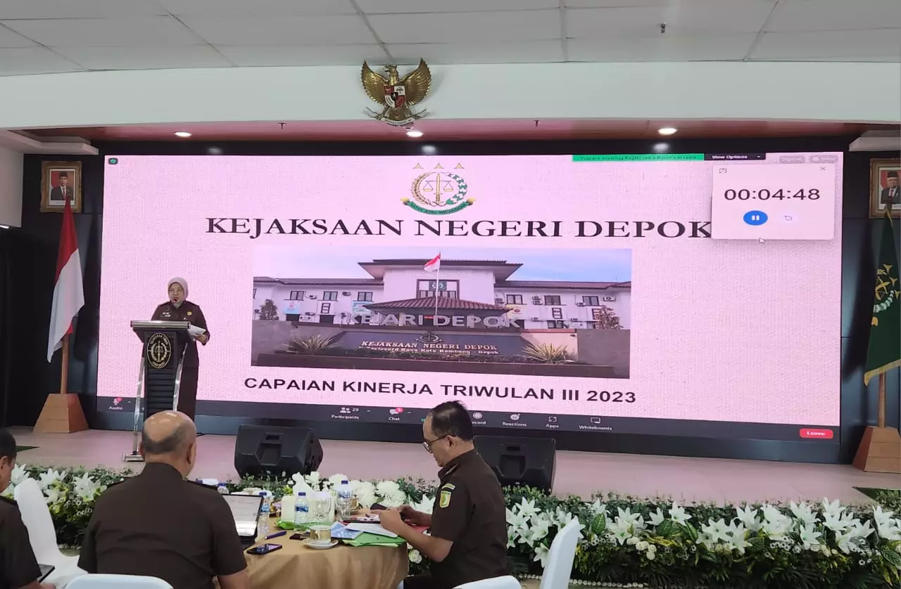 Kejari Depok Raih Predikat Terbaik Capaian Kinerja dan Penyerapan Anggaran dari Kejati Jabar