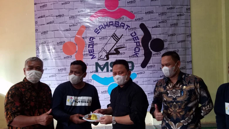 Begini Pesan Sekda Depok Saat Menghadiri Perayaan HUT ke-1 MSD