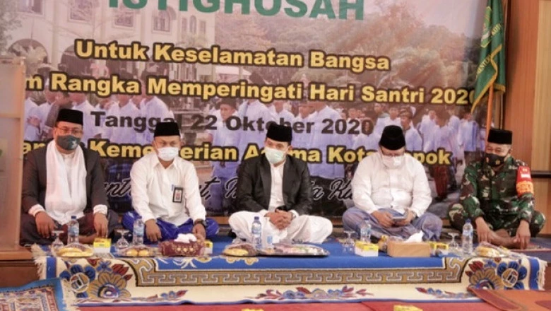 Pjs Wali Kota Depok Hadiri Peringatan Hari Santri Nasional Tingkat Kota Depok