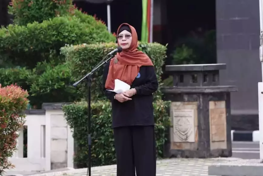 Apel Jumat Pagi, Diah Sadiah Sampaikan Sejumlah Pesan untuk ASN Depok
