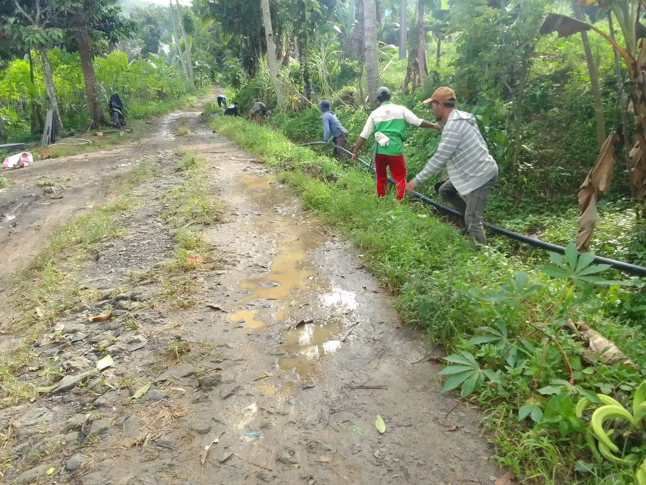 PT Tirta Asasta Depok Dukung Pemulihan Akses Air Bersih Bagi Korban Bencana Alam Sukabumi