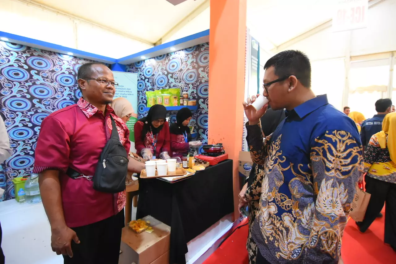 Pengunjung Indonesia City Expo 2023 Antusias Cicipi Produk Minuman Depok