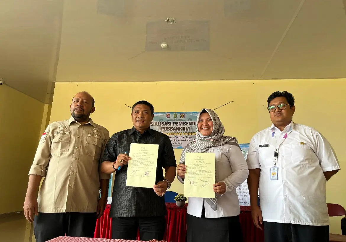 Posbankum Depok Jaya Gandeng LBH Kami Ada