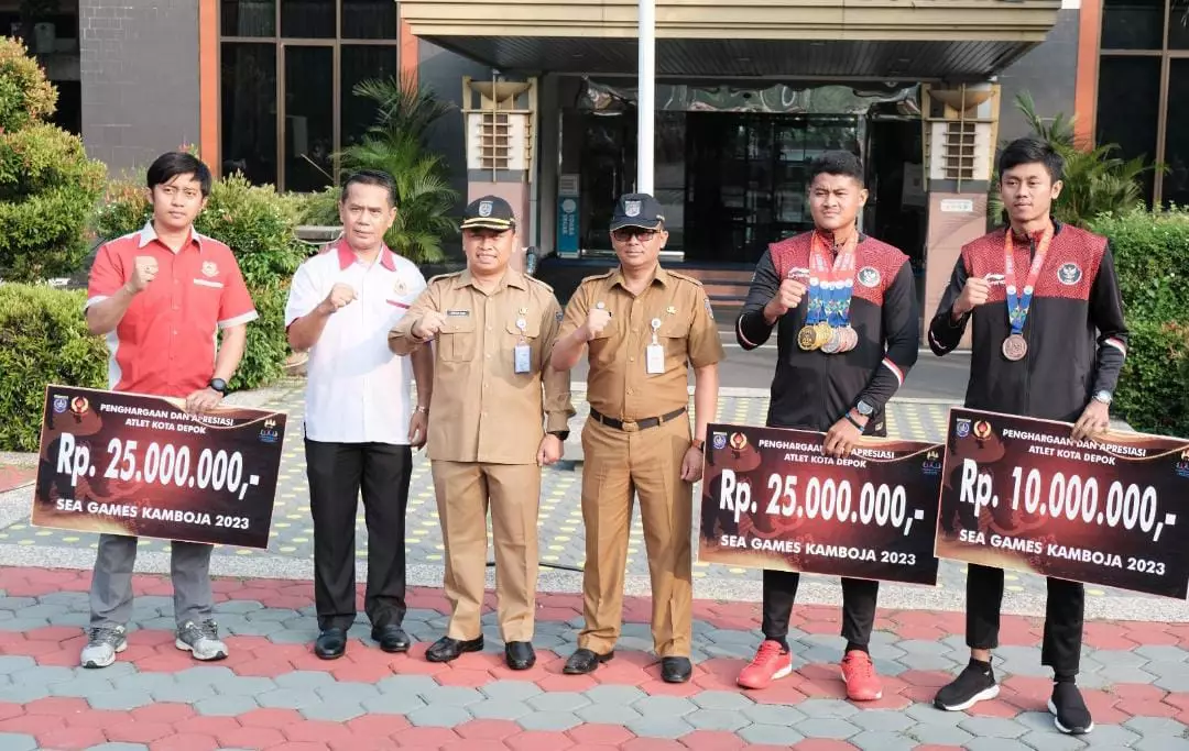 Torehkan Prestasi di SEA Games, Pemkot Depok Beri Penghargaan kepada Tiga Atlet