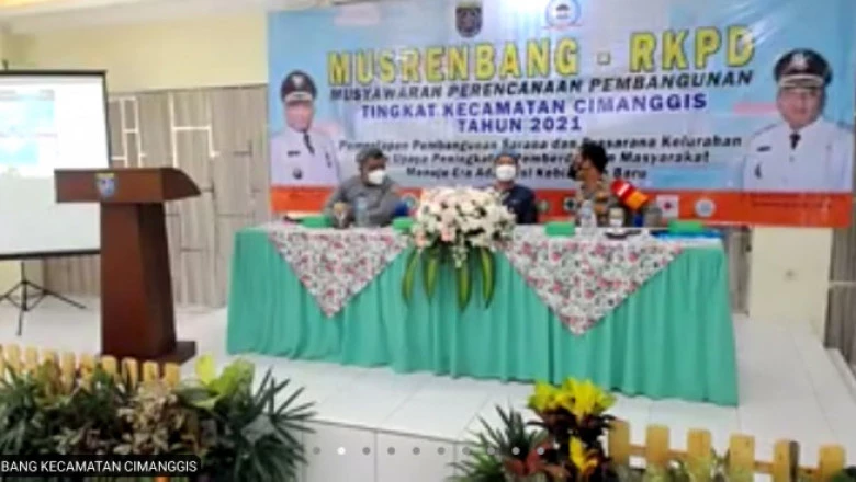 Musrenbang Kecamatan Cimanggis tahun 2021