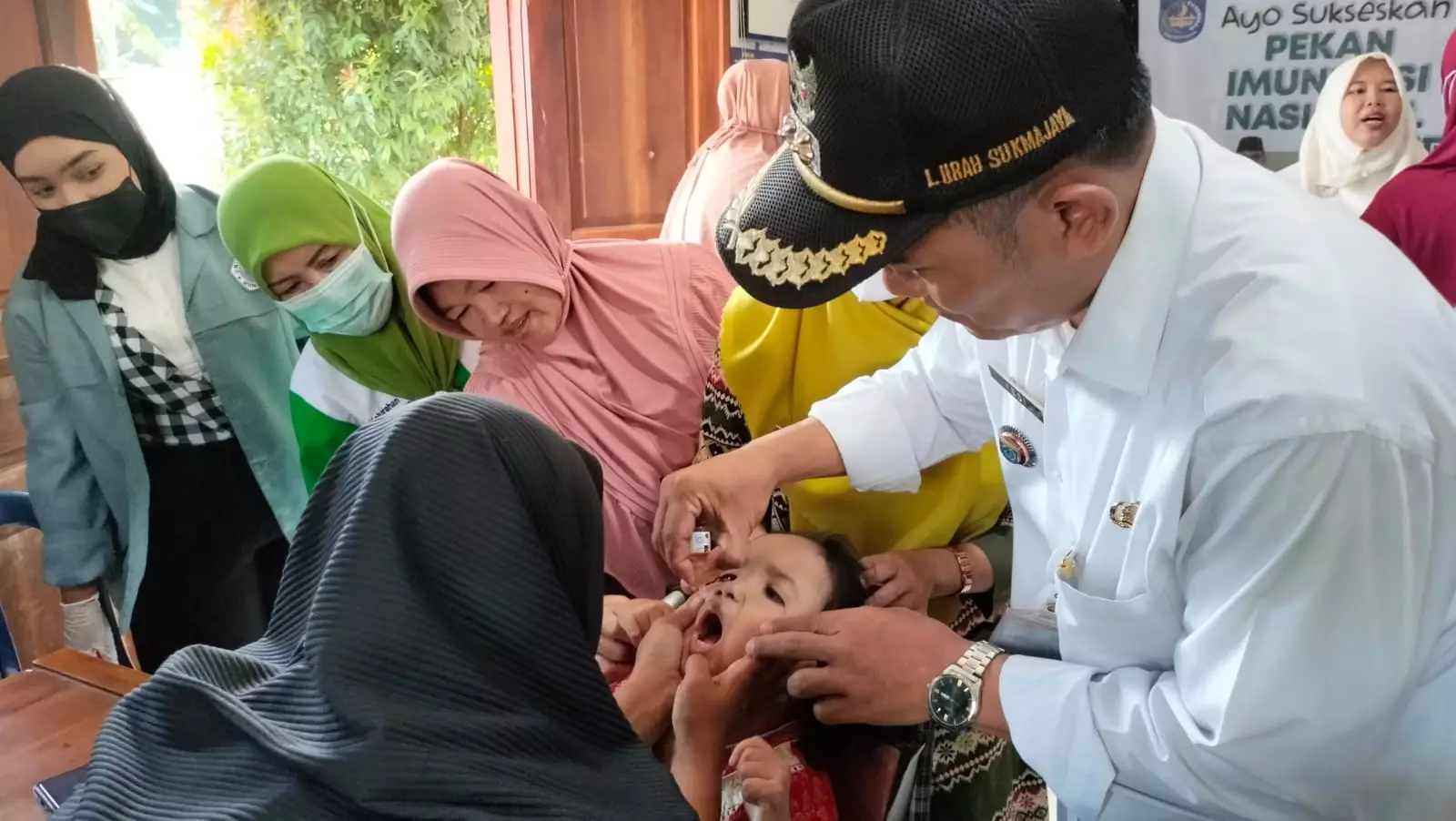Tingkatkan Capain Imunisasi Polio, Kelurahan Sukmajaya Sinergi dengan Berbagai Elemen