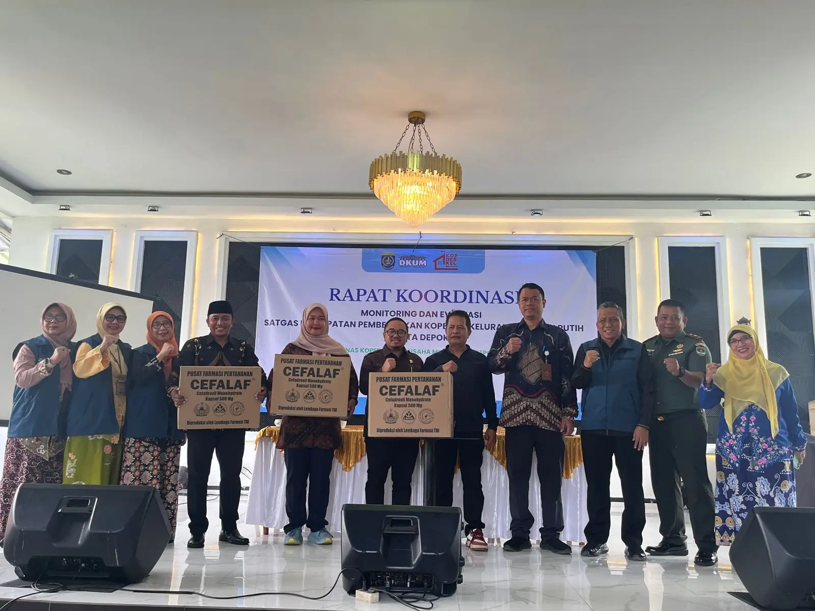 Tiga Koperasi Merah Putih di Depok Dapat Hibah Obat dari Kemenkop