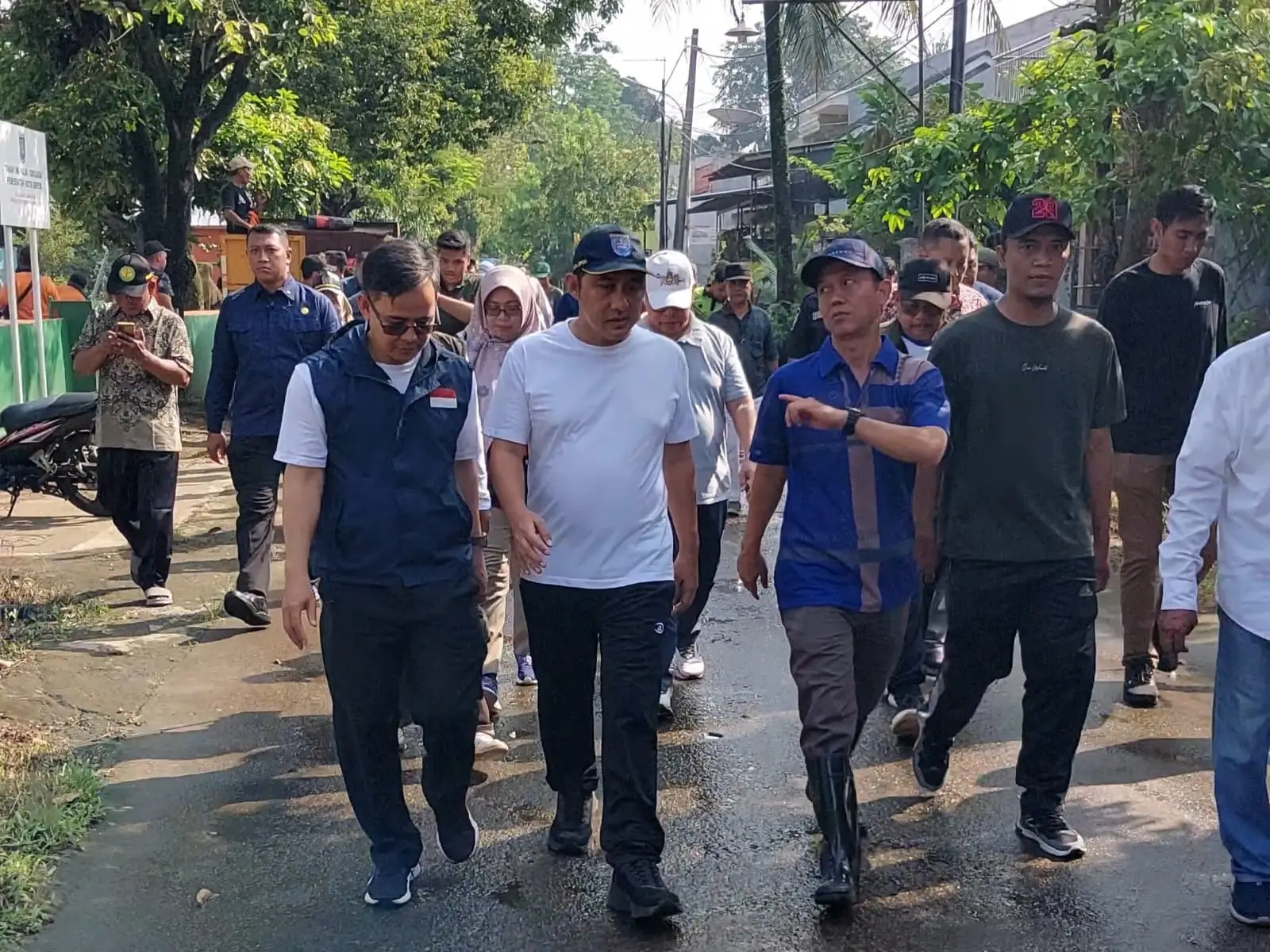 Chandra Rahmansyah Tinjau Titik Banjir PSP RW 20, Ini Langkah Awal Penyelesaian