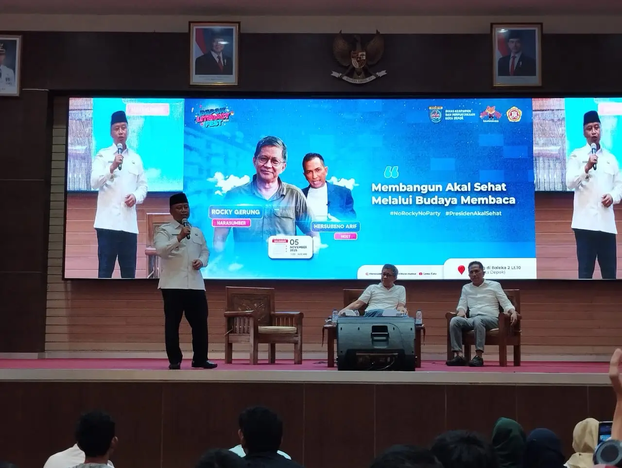 Wali Kota Supian Suri Gagas Budaya Membaca sebagai Fondasi Akal Sehat