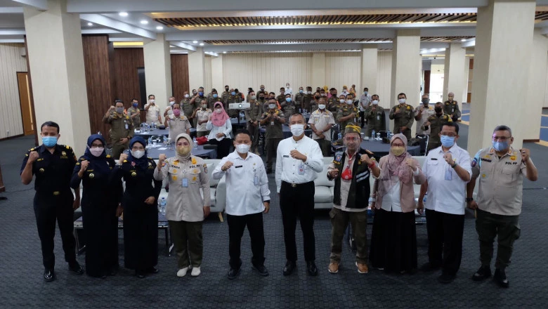 Satpol PP Gelar Sosialisasi Identifikasi Pita Cukai dan Barang Kena Cukai Ilegal