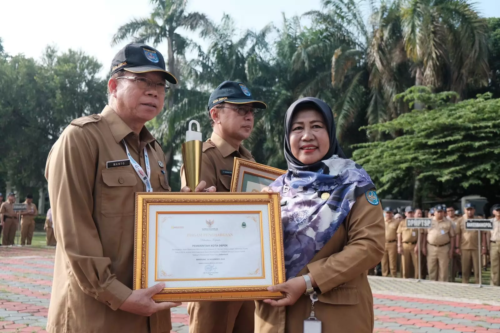 Apresiasi Prestasi Diskominfo, Begini Pesan dan Harapan Pj Sekda Depok