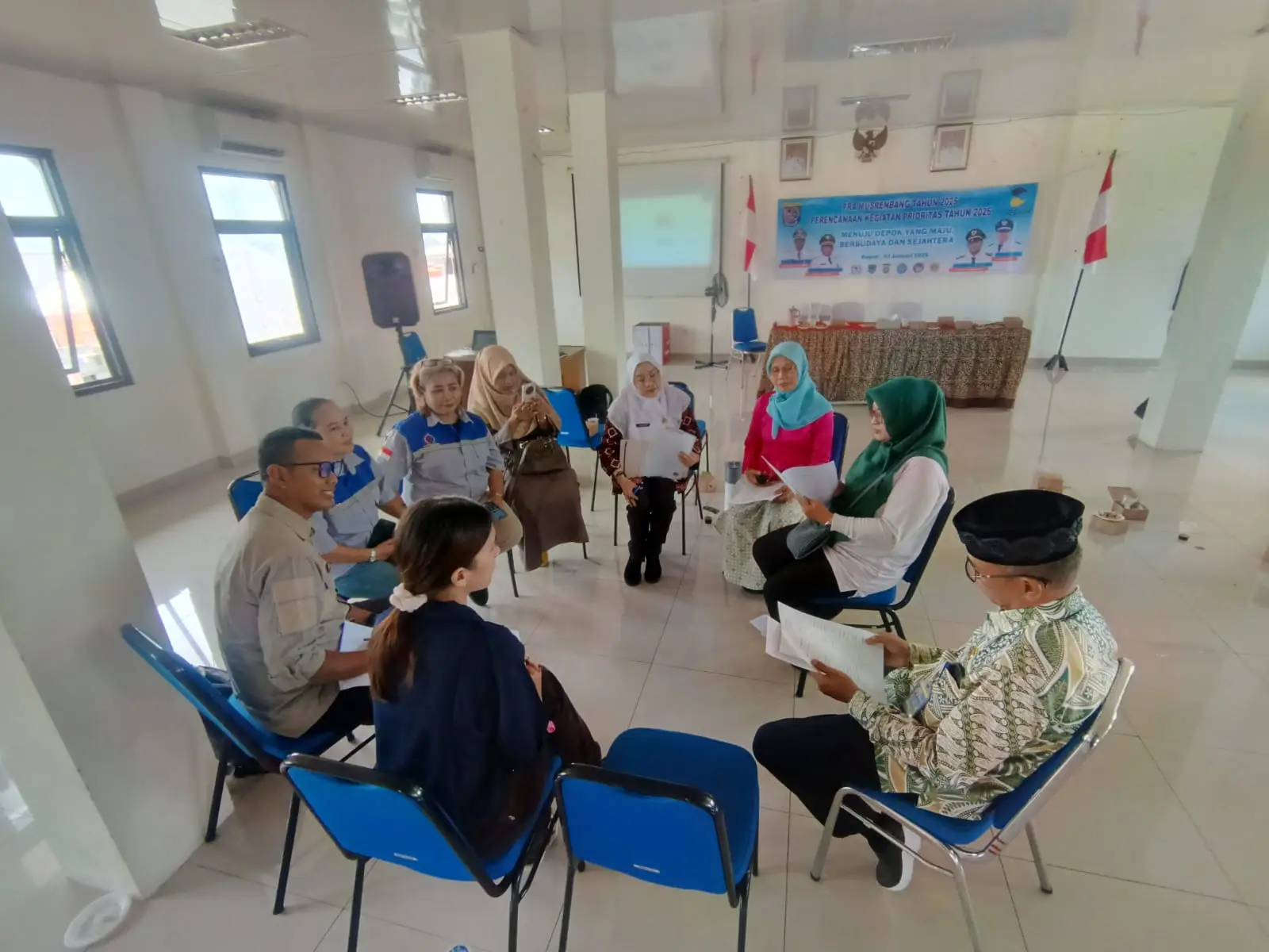 Persiapan Pembangunan 2026, Kelurahan Depok Gelar Pra Musrenbang