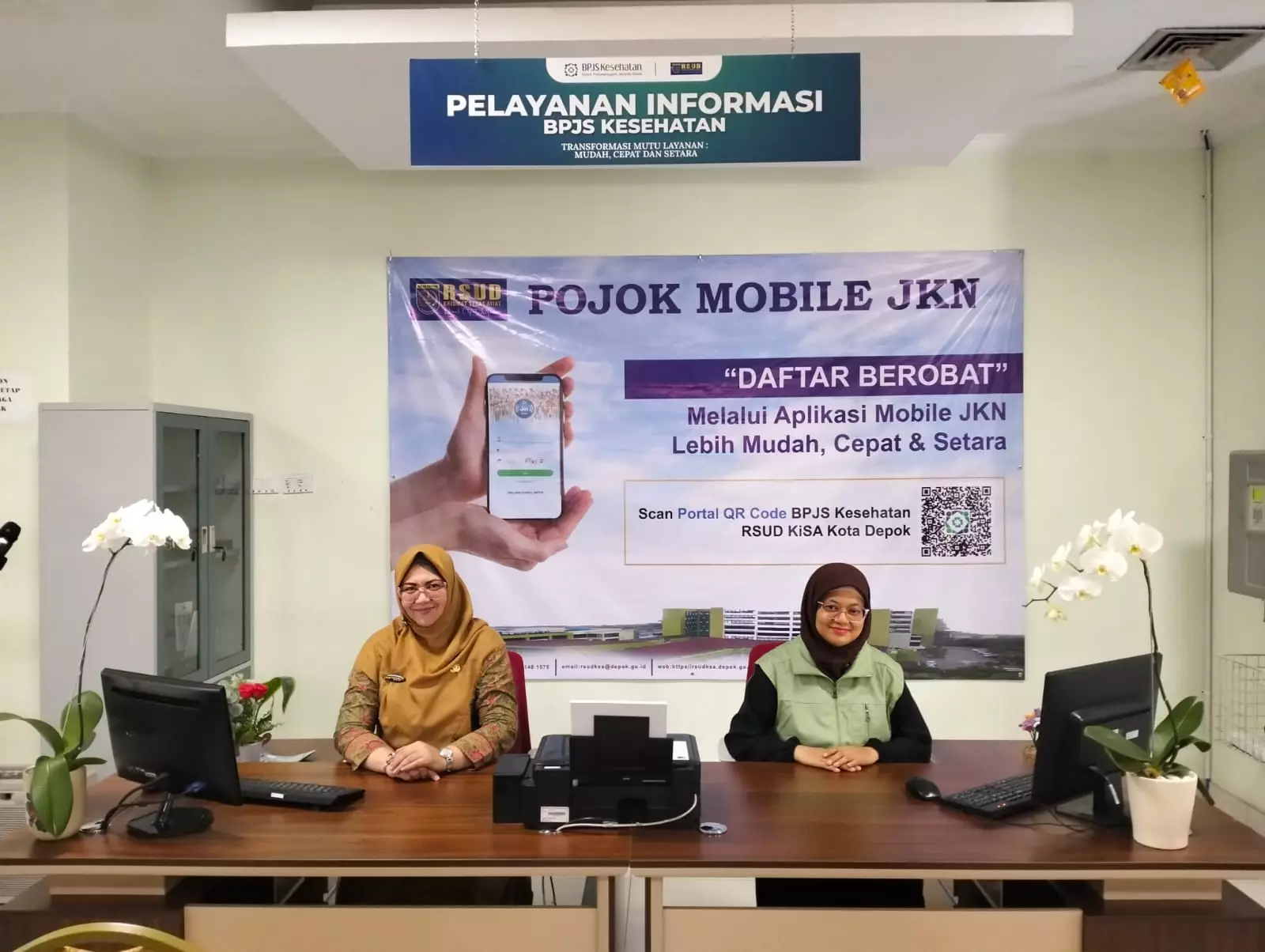 Pojok Mobile JKN di RSUD KiSA Diharapkan Permudah Pasien Akses Informasi BPJS Kesehatan