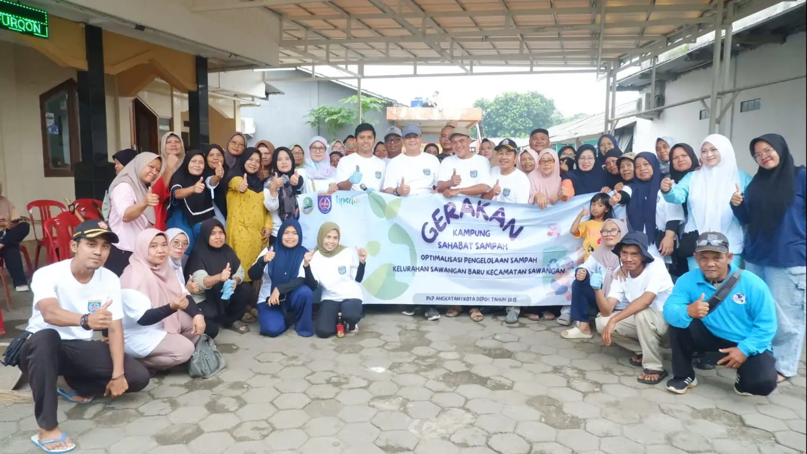 Optimalkan Pengelolaan Sampah, Lurah Sawangan Baru Bentuk Gerakan Kampung Sahabat Sampah