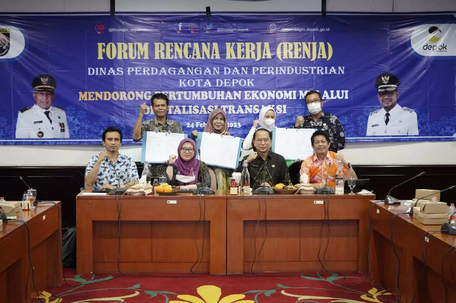 Disperdagin Depok Dorong Pertumbuhan Ekonomi melalui Digitalisasi Transaksi
