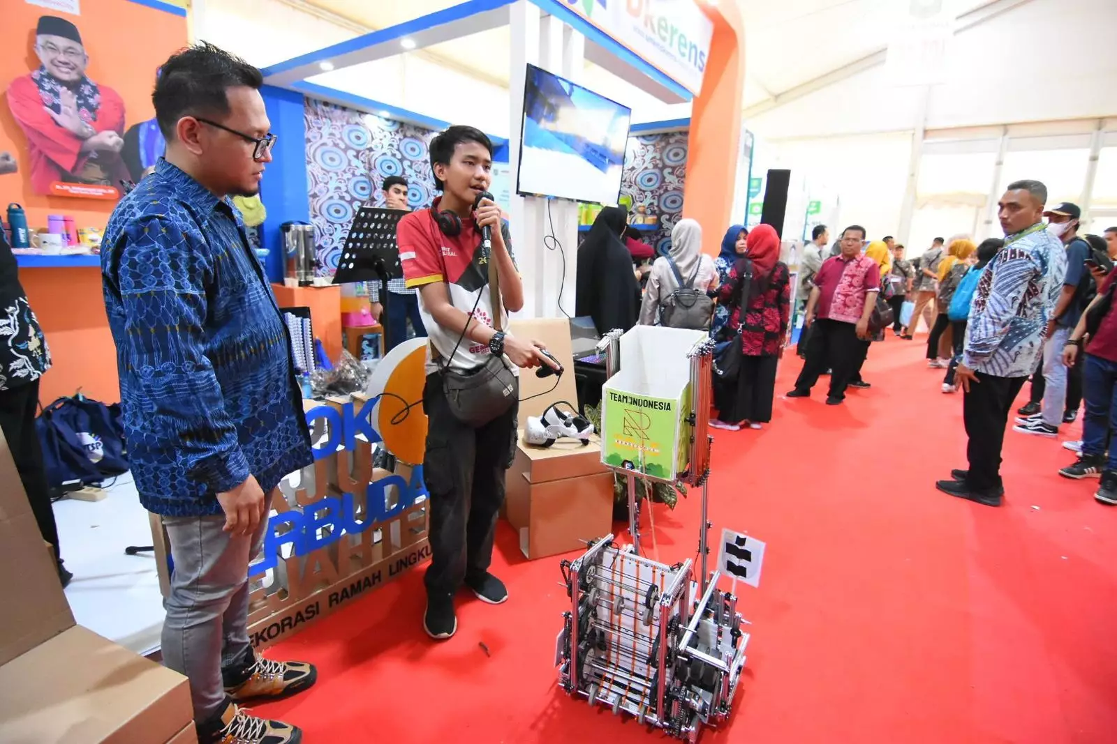 Bawa Robot Canggih ke ICE APEKSI XVI, Kota Depok Promosikan Metode Pendidikan STEAM