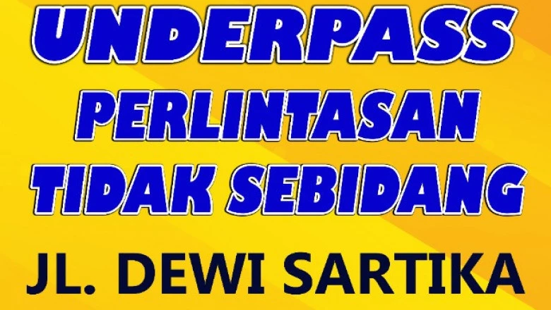 Pembangunan Underpass Dewi Sartika Mulai 1 Maret 2022