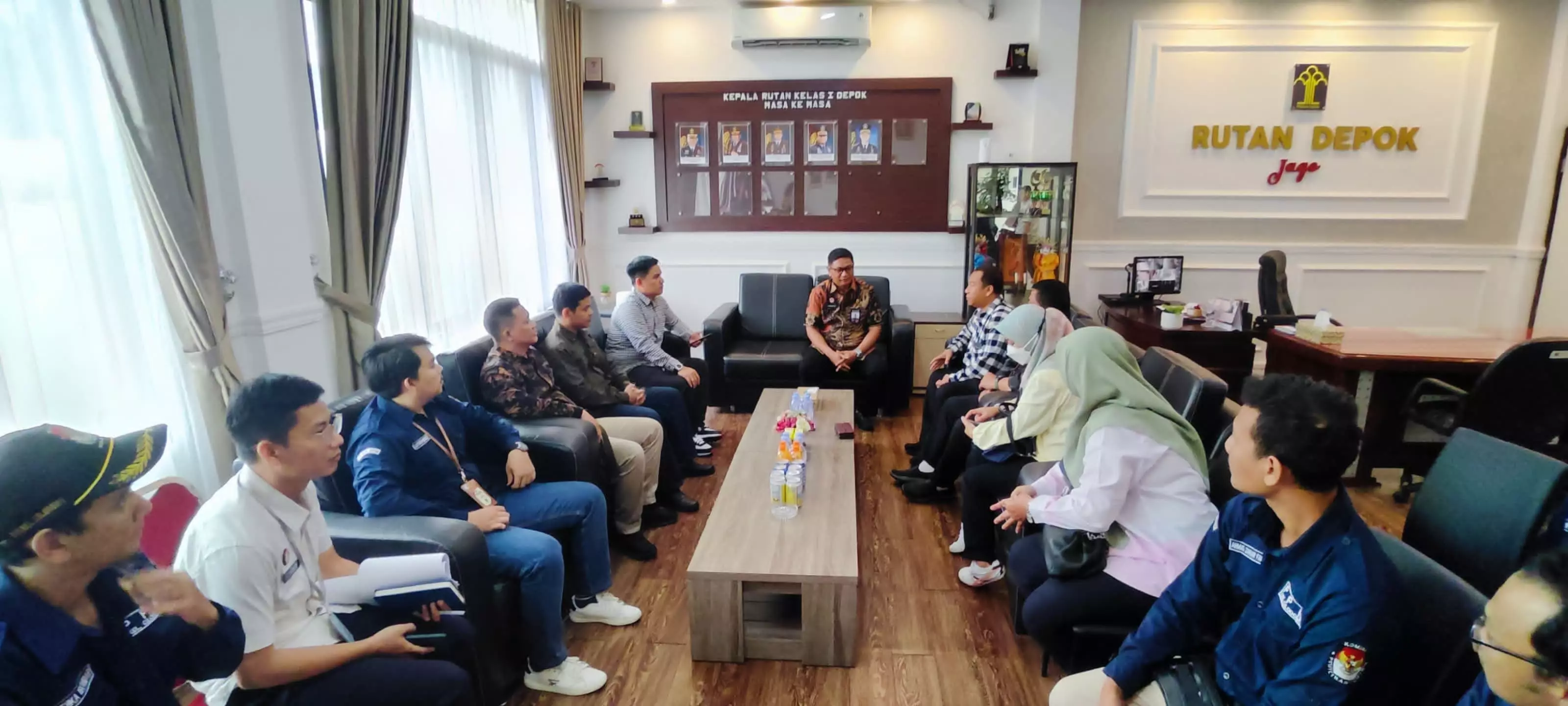 Siapkan Dua Pengawas TPS Khusus, Panwaslu Cilodong Koordinasi dengan Rutan Kelas 1 Depok