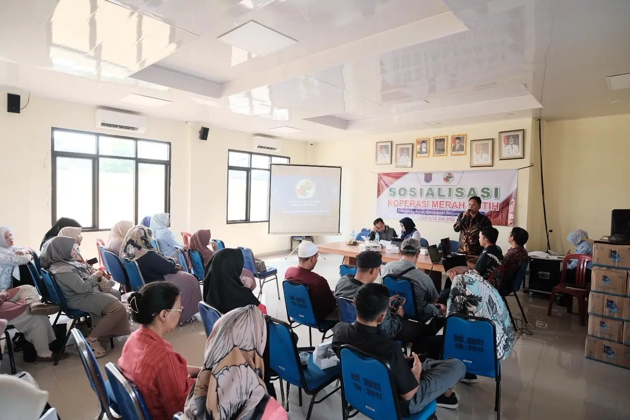 Lewat Sosialisasi, Koperasi Merah Putih Serua Perkuat Peran UMKM Lokal
