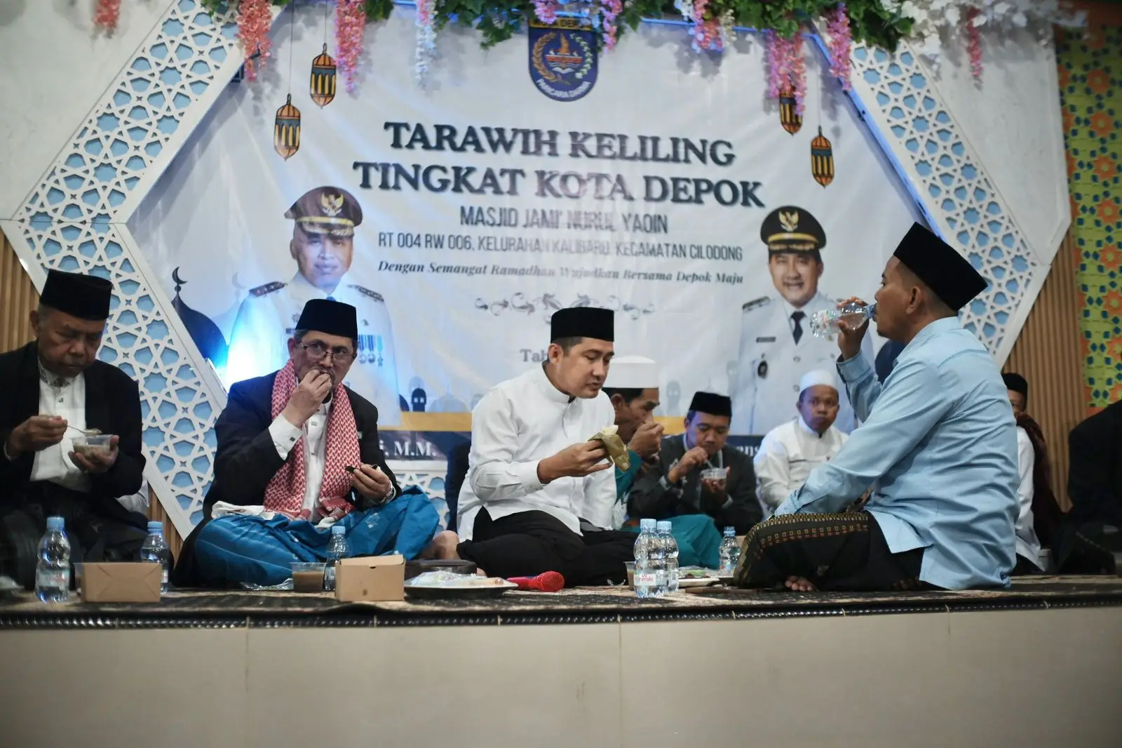 Rangkaian Tarling, Pemkot Depok Gelar Buka Puasa Bersama di Masjid Jami Nurul Yaqin Kalibaru