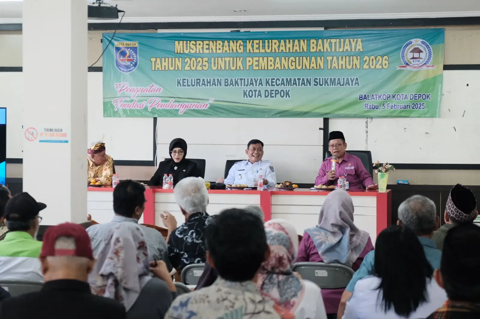 Musrenbang 2026 Kelurahan Baktijaya Sepakati Sejumlah Usulan, Manfaatkan Dana Rp 300 Juta per RW