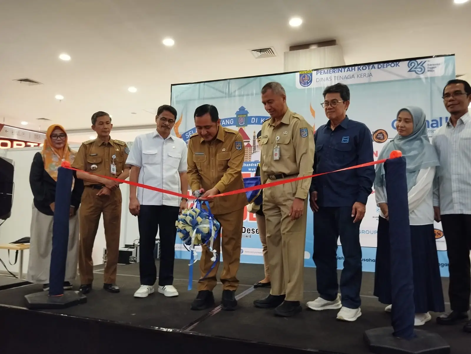 Buka Job Fair Kota Depok 2025, Chandra Rahmansyah: Semoga Menyerap Banyak Tenaga Kerja