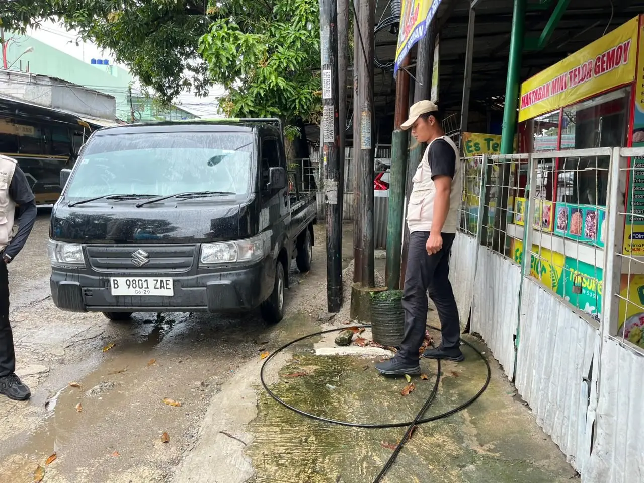 Respons Cepat, Tim Maung ASRI Bantu Tangani Kabel Optik Putus dan PJU Mati di Limo