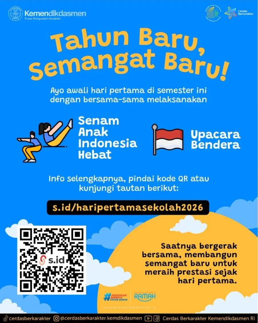 Pagi Ceria Digelar Serentak, Kepala Disdik Depok: Tumbuhkan Semangat Baru Peserta Didik