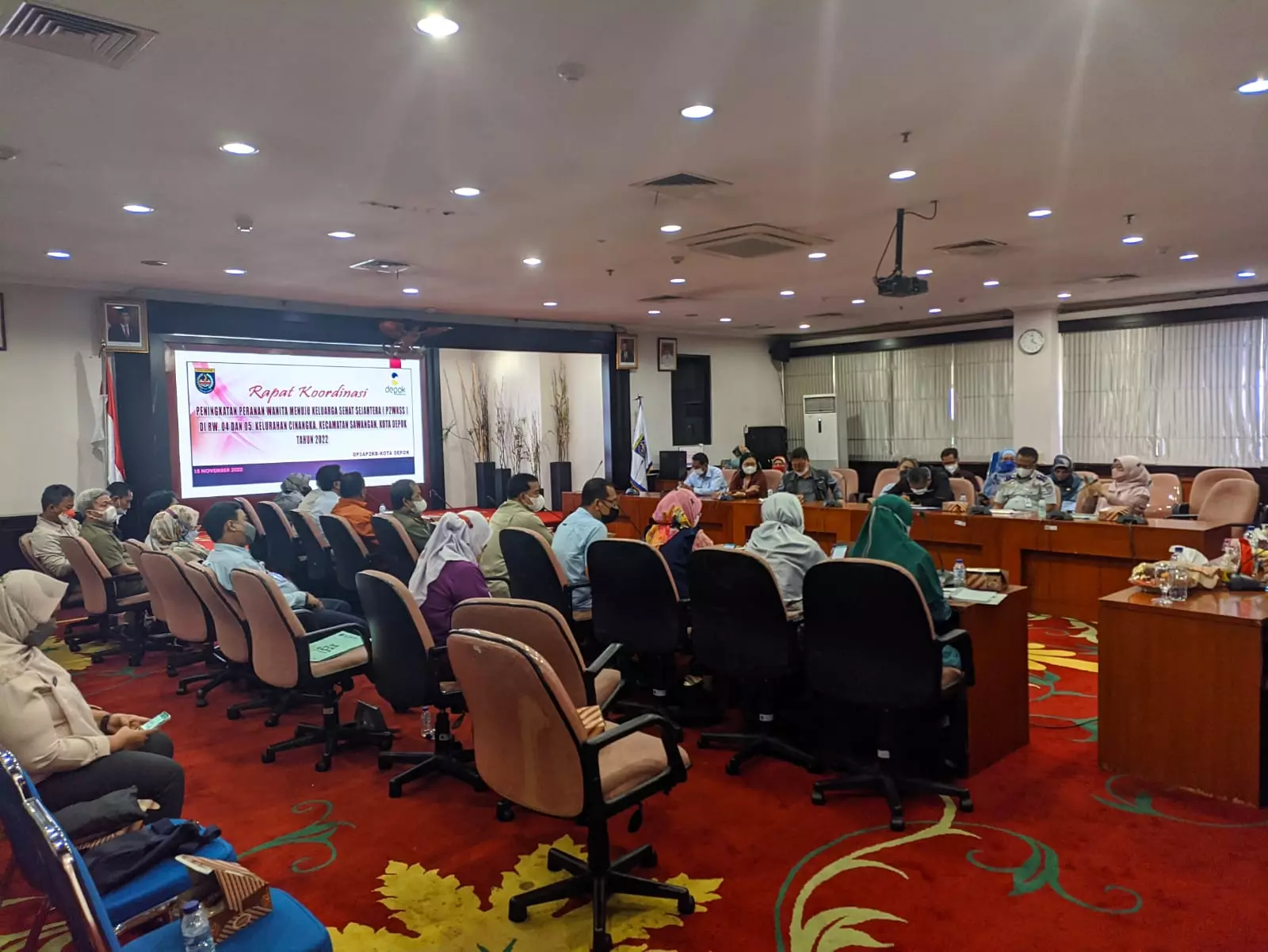 Gelar Rakor, DP3AP2KB Depok Mantapkan Persiapan Hadapi Verifikasi Akhir Penilaian P2WKSS Tingkat Jabar
