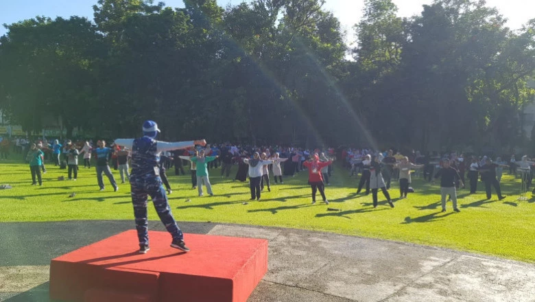 Apel dan Senam Bersama ASN Pemkot Depok Setiap Jumat, Kembali Dilaksanakan
